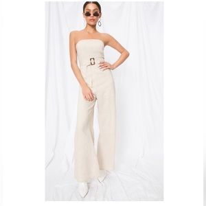 Superdown Linen Jumpsuit